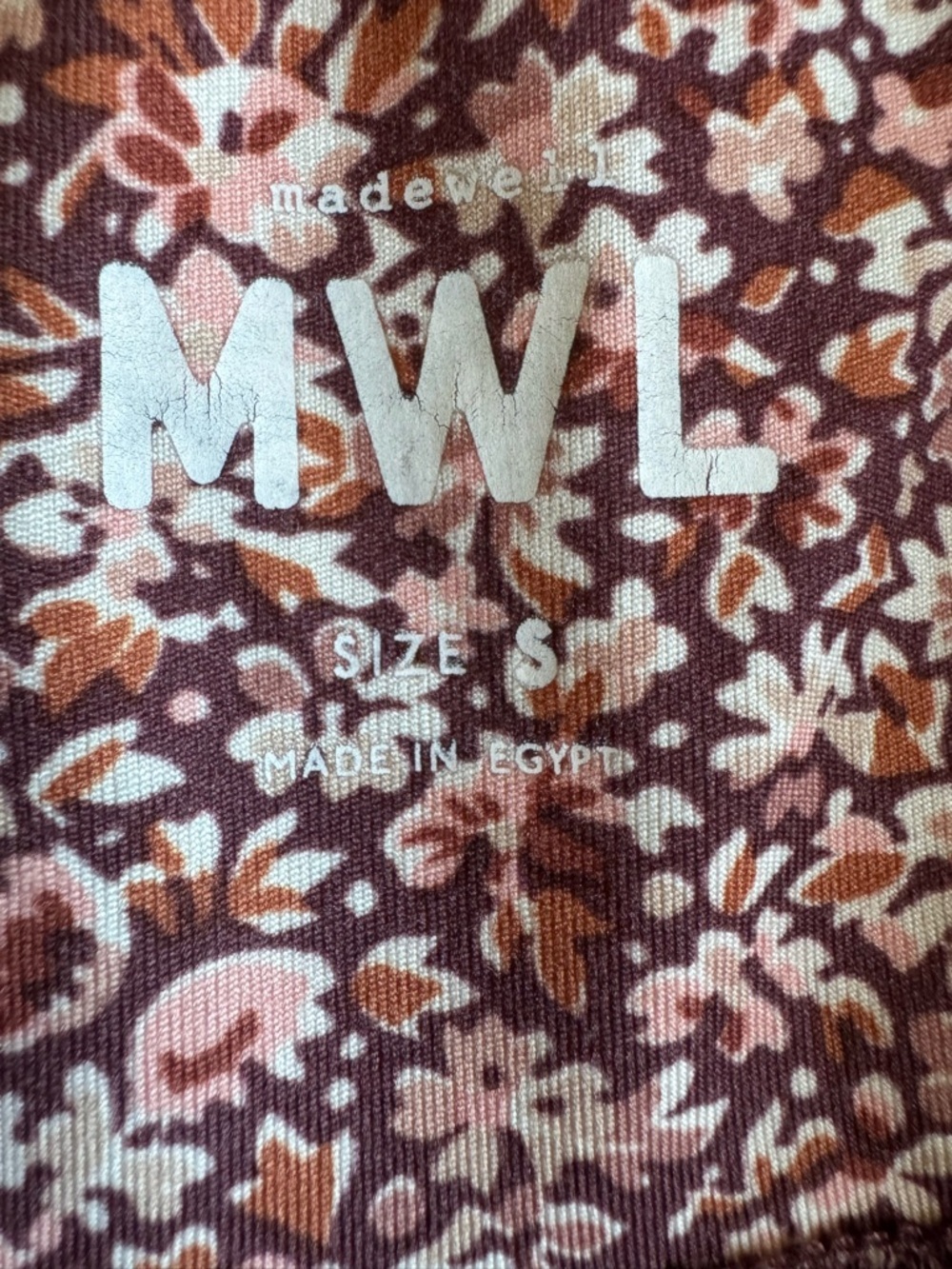Madewell MWL Flex High-Rise 25" Leggings in Cottage Garden - Picture 6 of 8